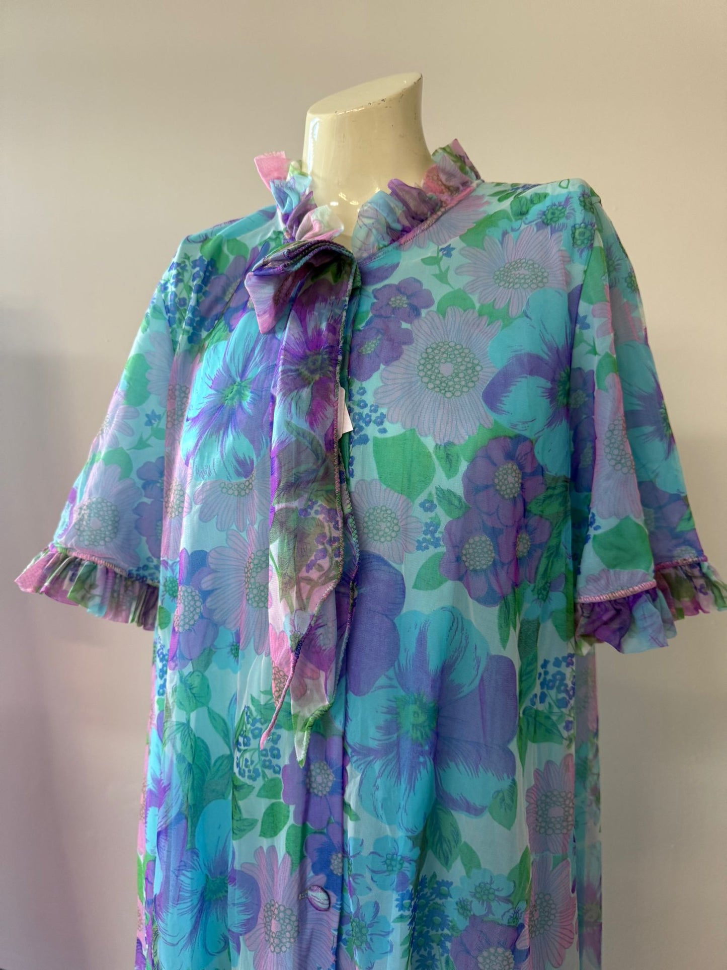 Texwear Lingerie - Elegant Floral Maxi Dress