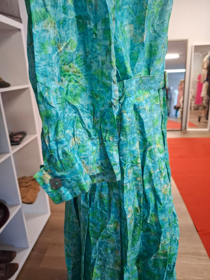 Aqua Artistry Shirt Dress - Norman Waiit